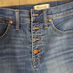Madewell Blue Denim Jeans